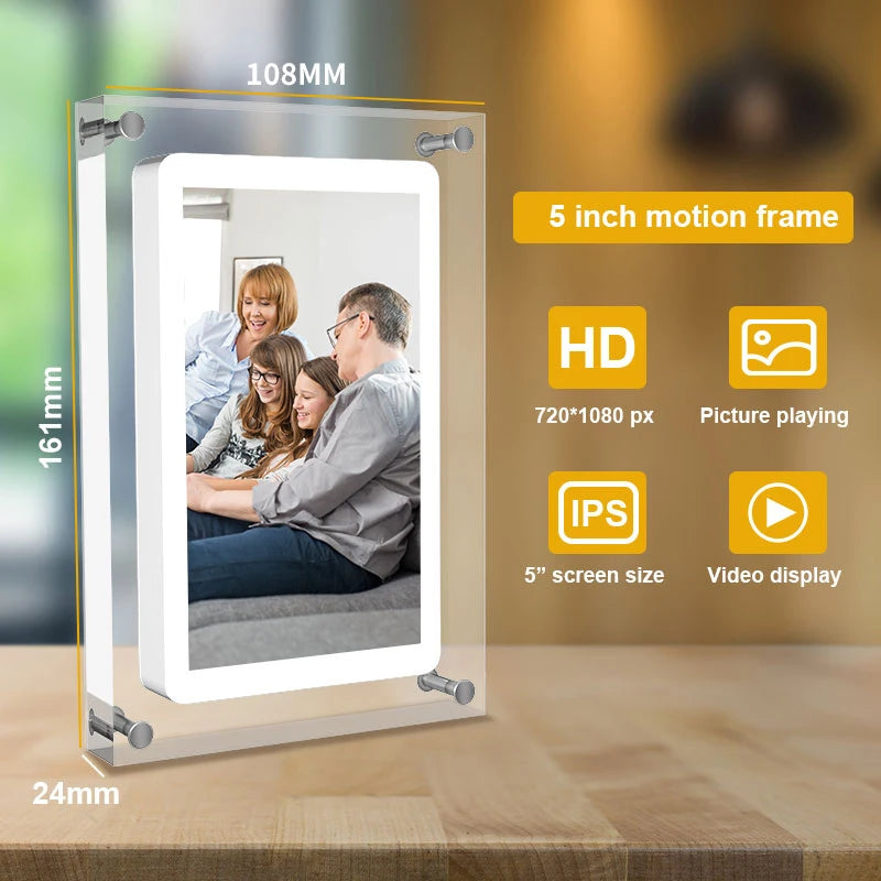 Acrylic Motion Memory Frame